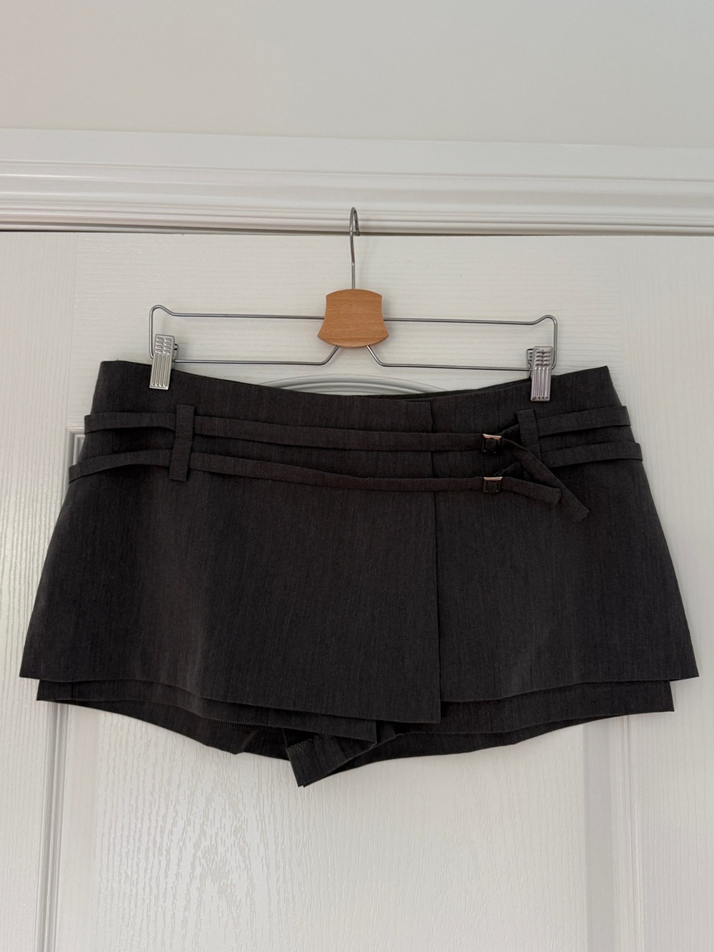 Lioness Charcoal Belted Skort